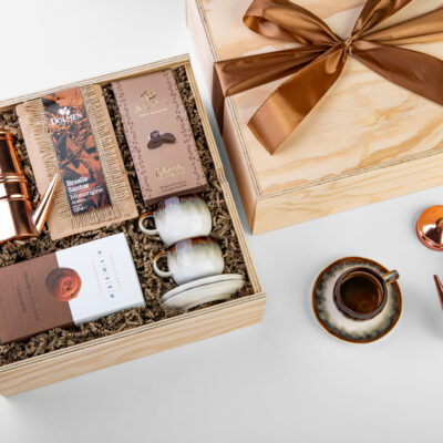 Regalo aziendale di lusso a tema caffè