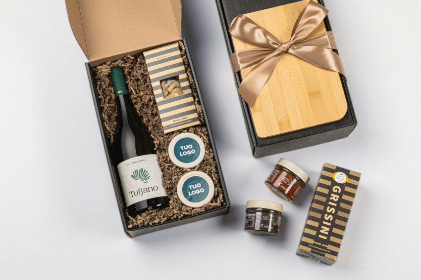 Box aperitivo per clienti e dipendenti