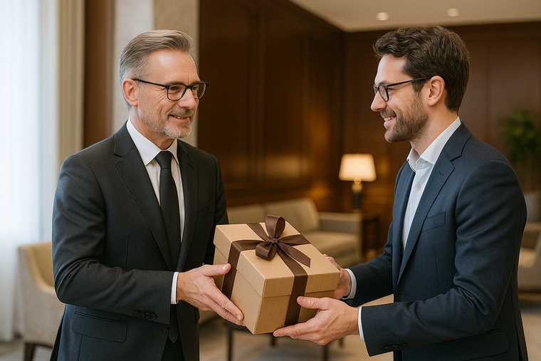 Consegna regalo aziendale b2b