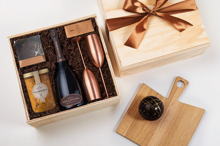prestigiosa box gourmet di Natale