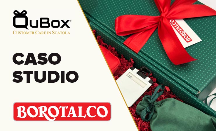 Caso studio Gift Box Borotalco | QuBox