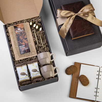 Box regalo per clienti a tema pausa caff&egrave;