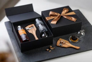 Gift box personalizzata per brand moda e design, dedicata a clienti VIP e PR.