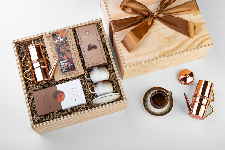 Regalo aziendale a tema caffè napoletano
